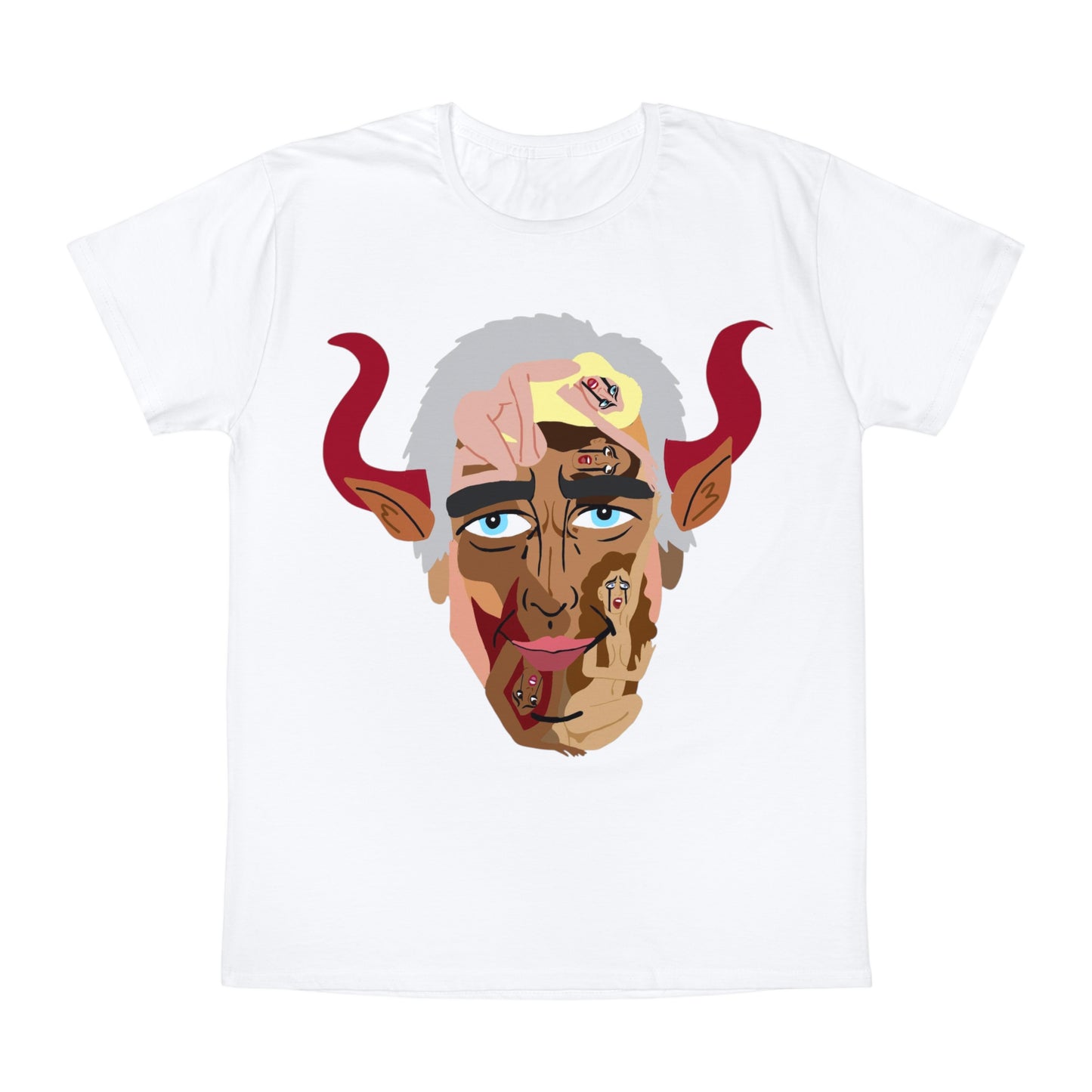 Iconic Devil Face T‑Shirt — Epstein