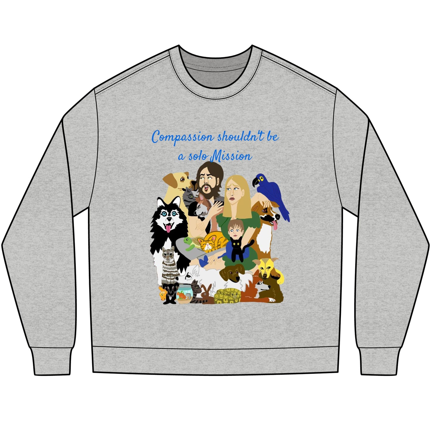 Compassion Solo Mission Long Sleeve Tee