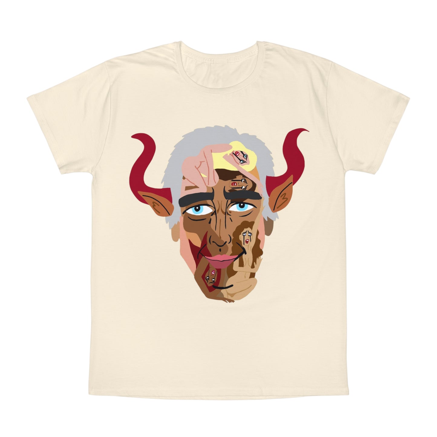 Iconic Devil Face T‑Shirt — Epstein