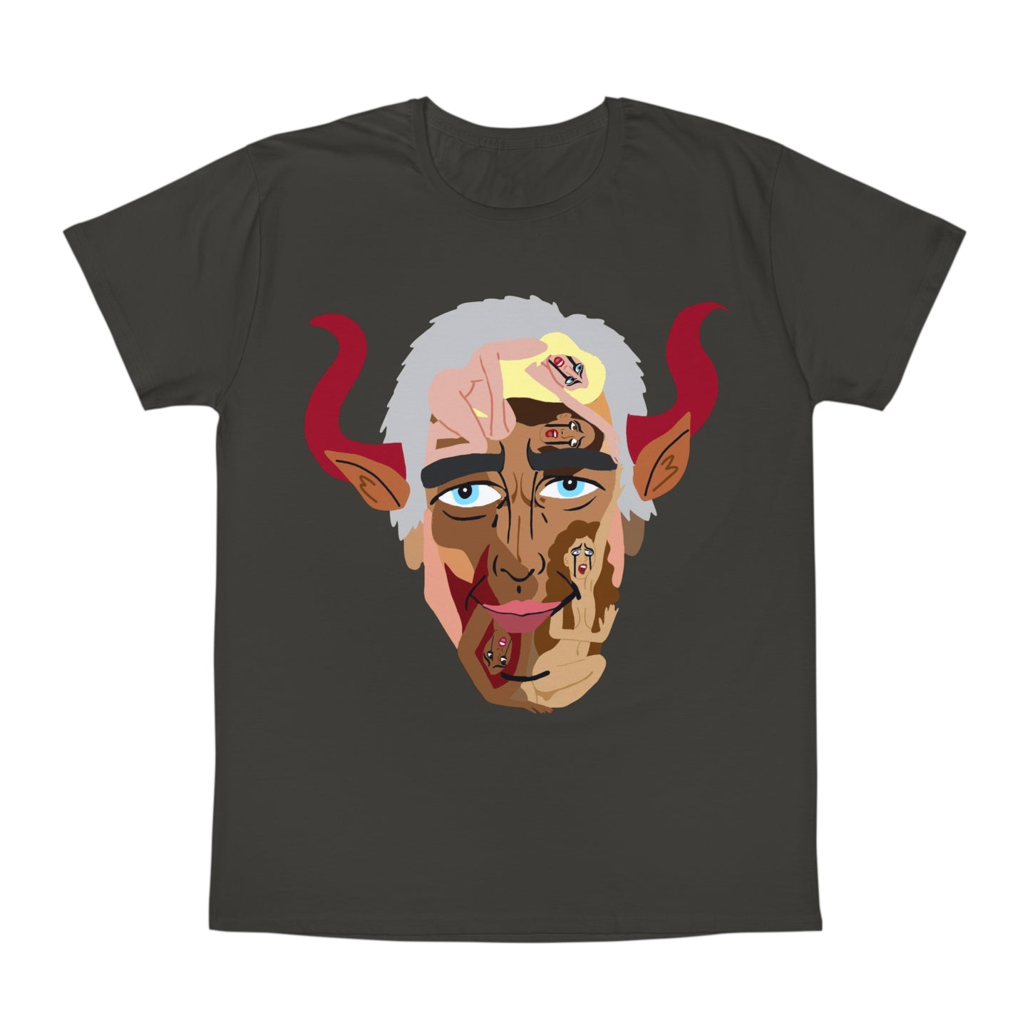 Iconic Devil Face T‑Shirt — Epstein