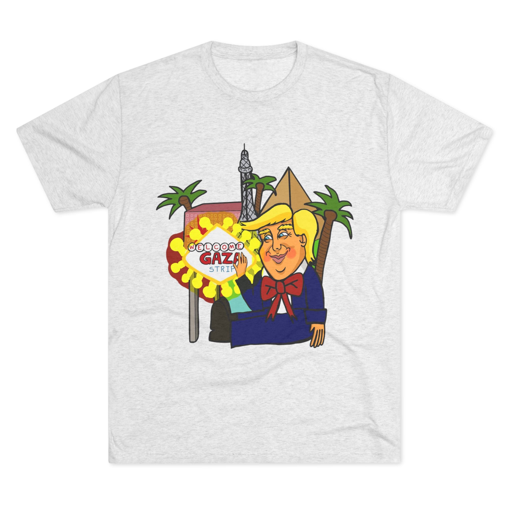 Funny Trump Vegas Parody T-Shirt – "Wisdom by All" Graphic Tee