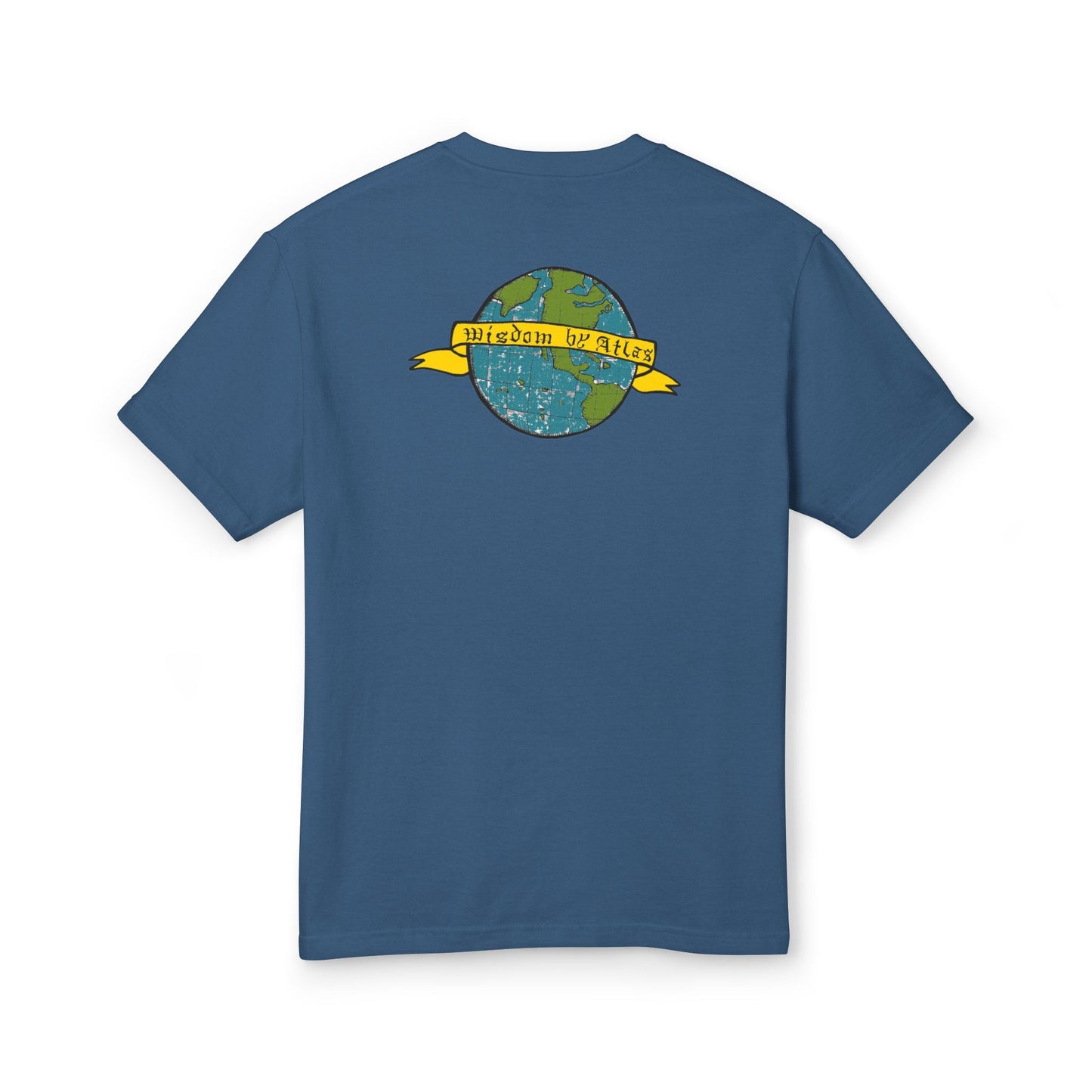Statue of Liberty Sinking T-Shirt — "Help!  Tee with Earth Back Graphic
