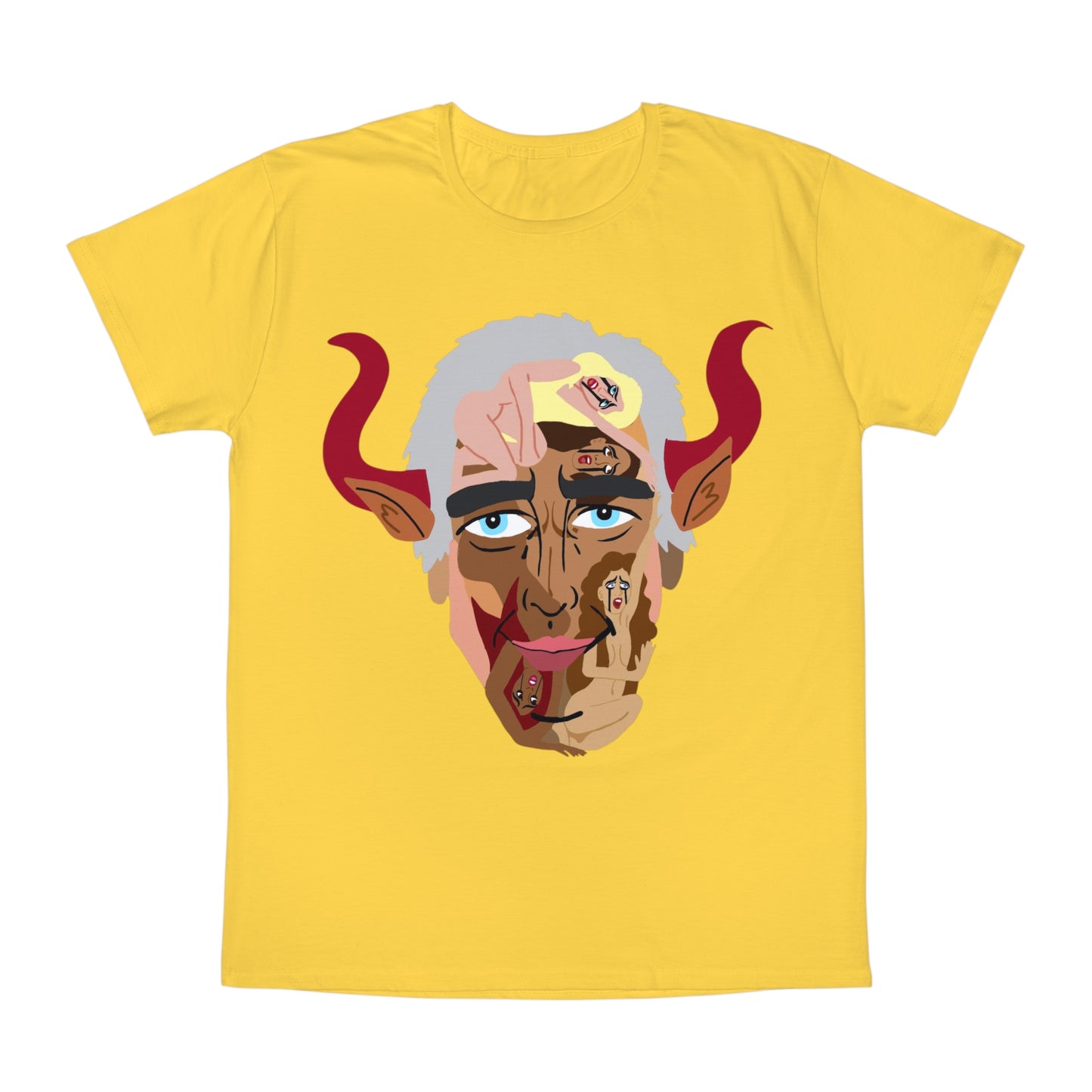 Iconic Devil Face T‑Shirt — Epstein