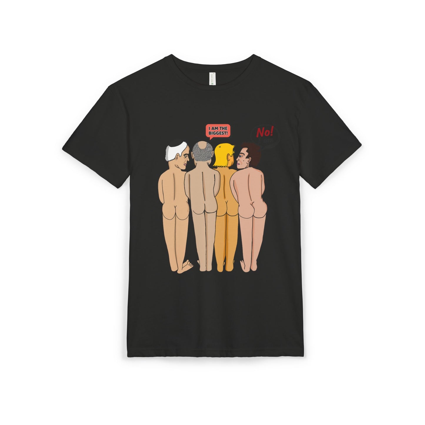 Naked Backs Graphic T-Shirt — Colorful Queer Art Tee