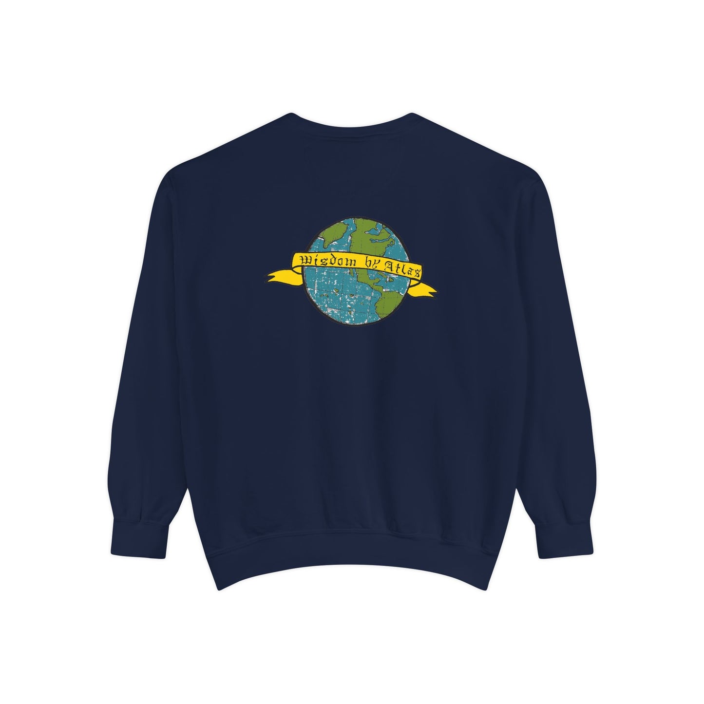 Pinocchio Trump Face Sweatshirt — 'Fixing the Planet' Earth Graphic Pullover