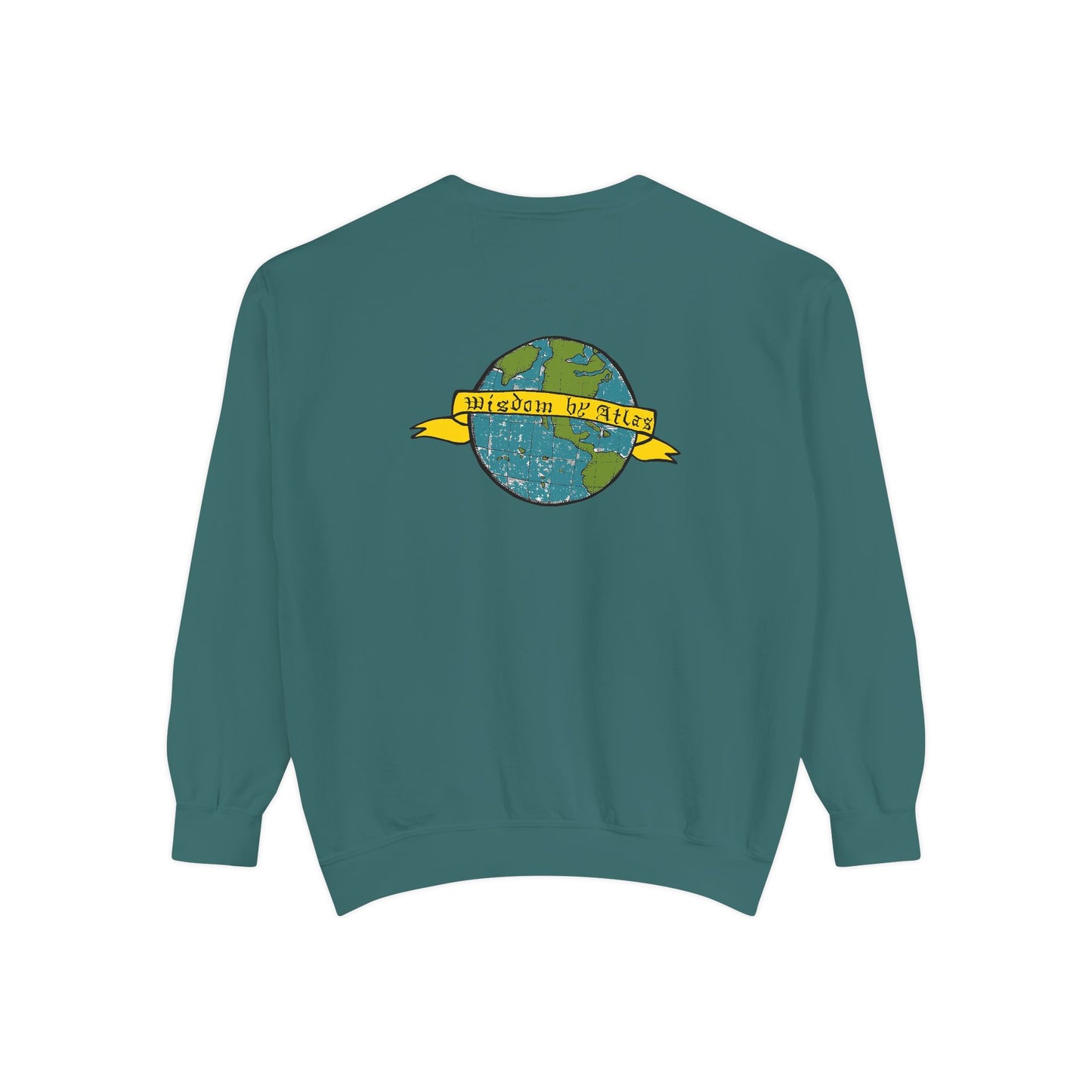 Pinocchio Trump Face Sweatshirt — 'Fixing the Planet' Earth Graphic Pullover