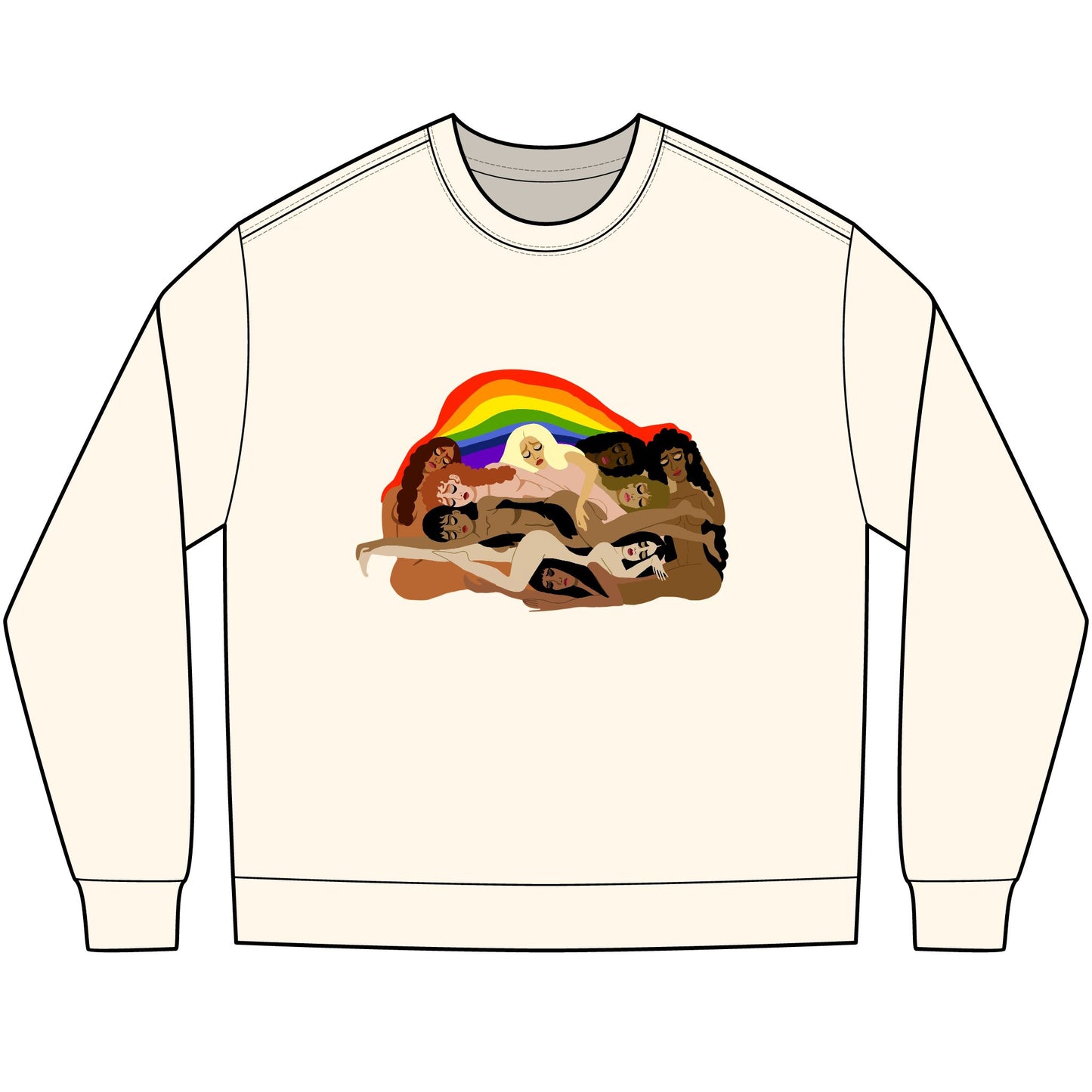 LGBTQ+ Pride Rainbow Long Sleeve