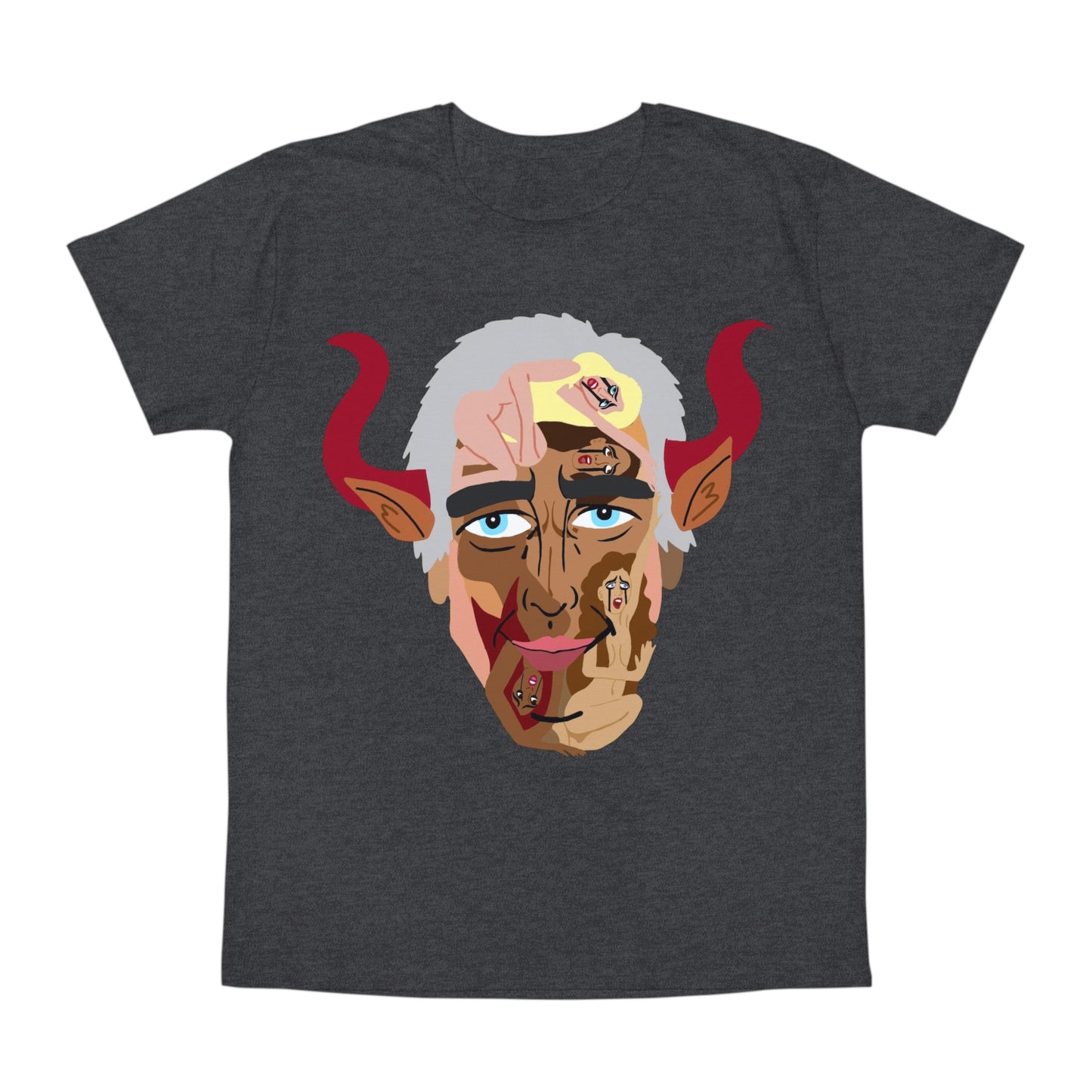 Iconic Devil Face T‑Shirt — Epstein