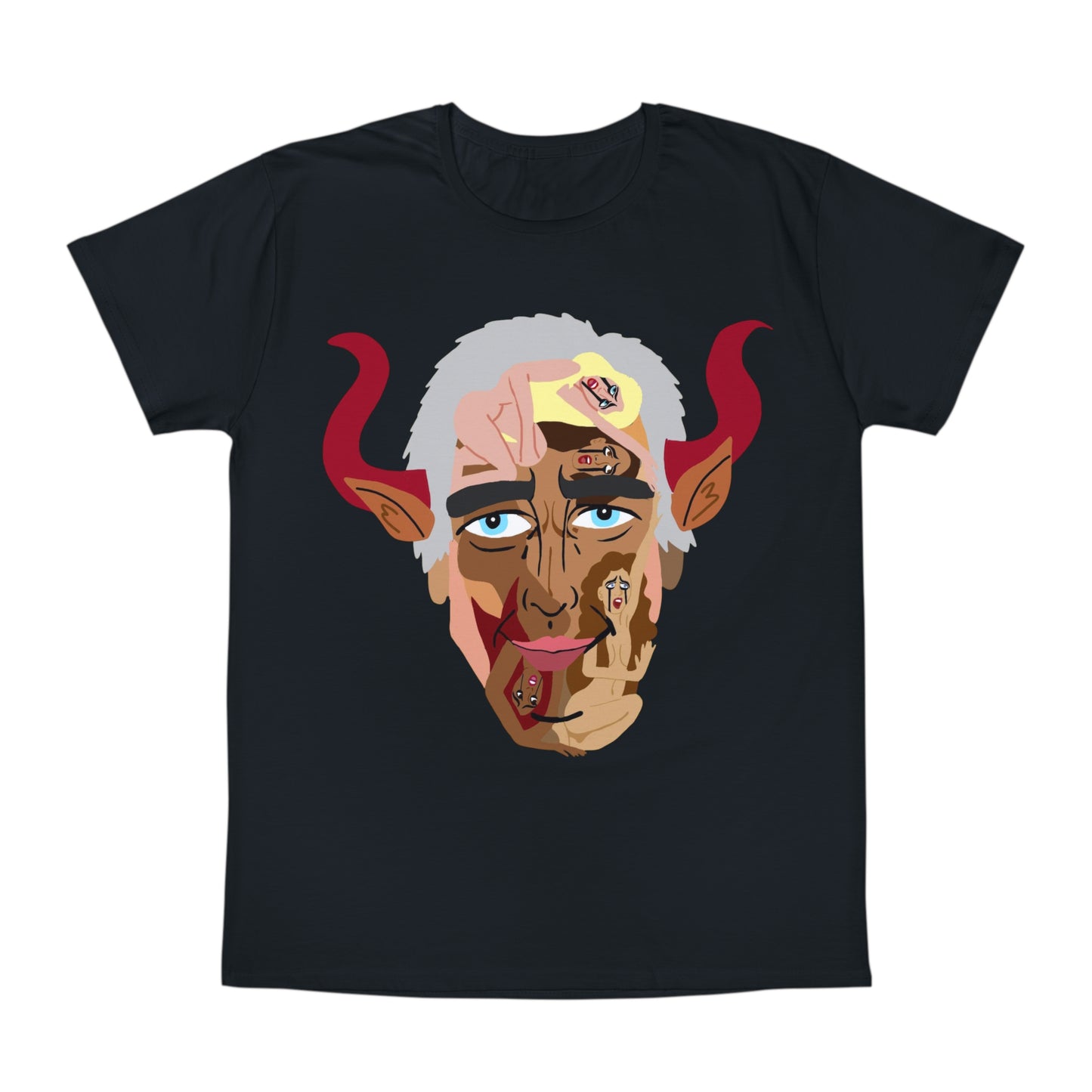 Iconic Devil Face T‑Shirt — Epstein