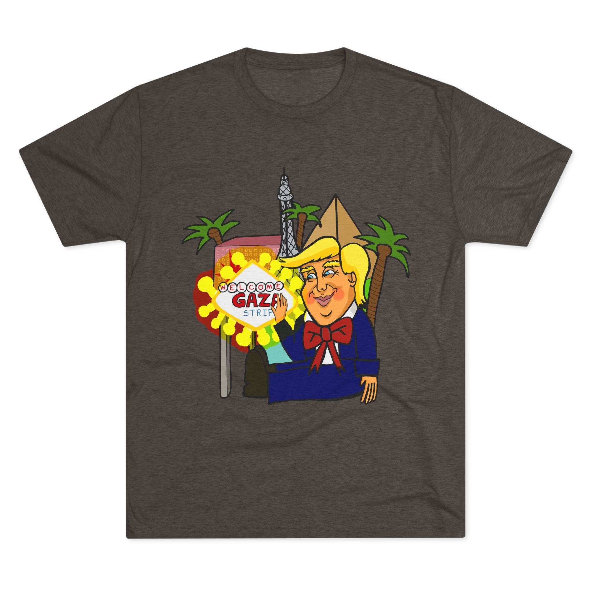 Funny Trump Vegas Parody T-Shirt – "Wisdom by All" Graphic Tee