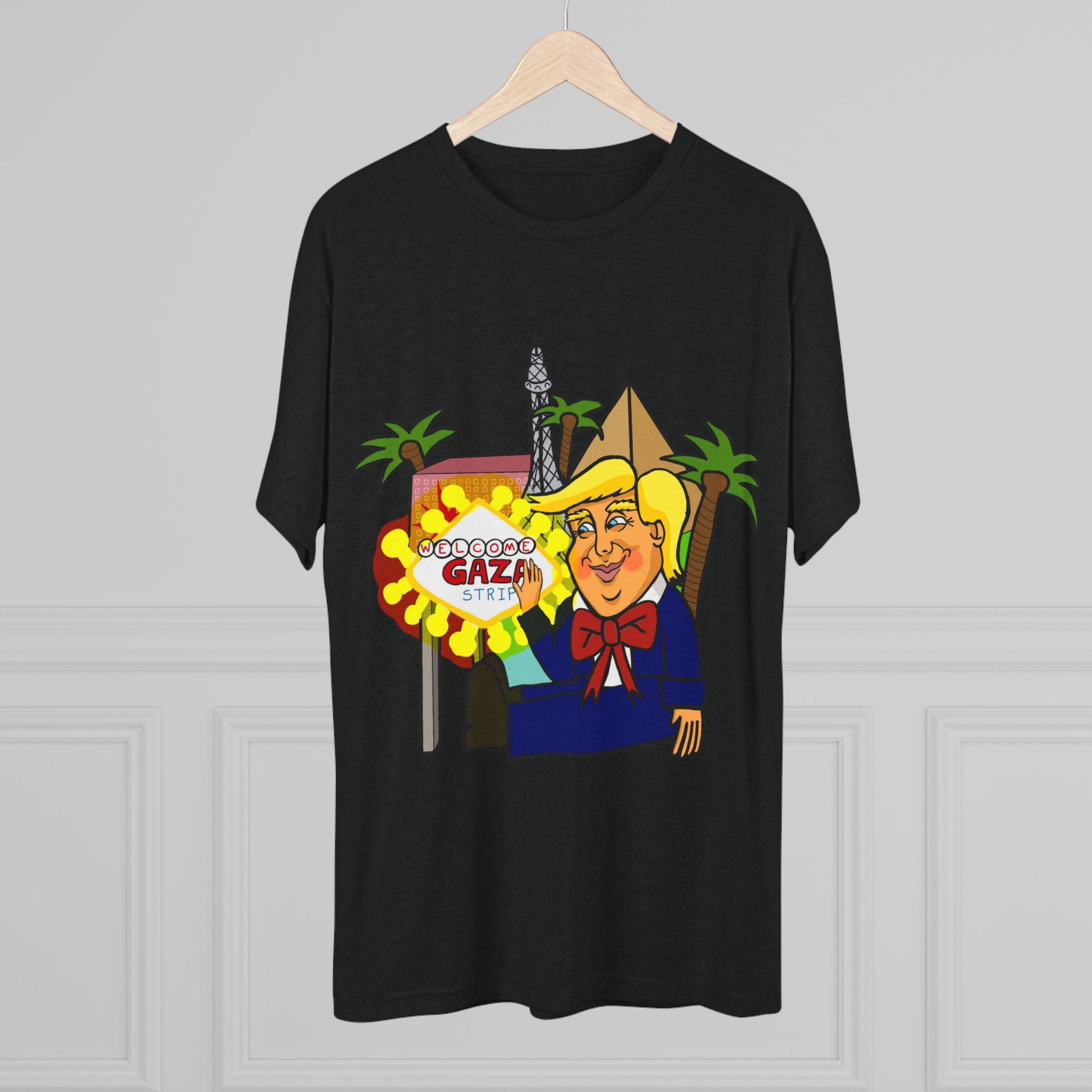 Funny Trump Vegas Parody T-Shirt – "Wisdom by All" Graphic Tee