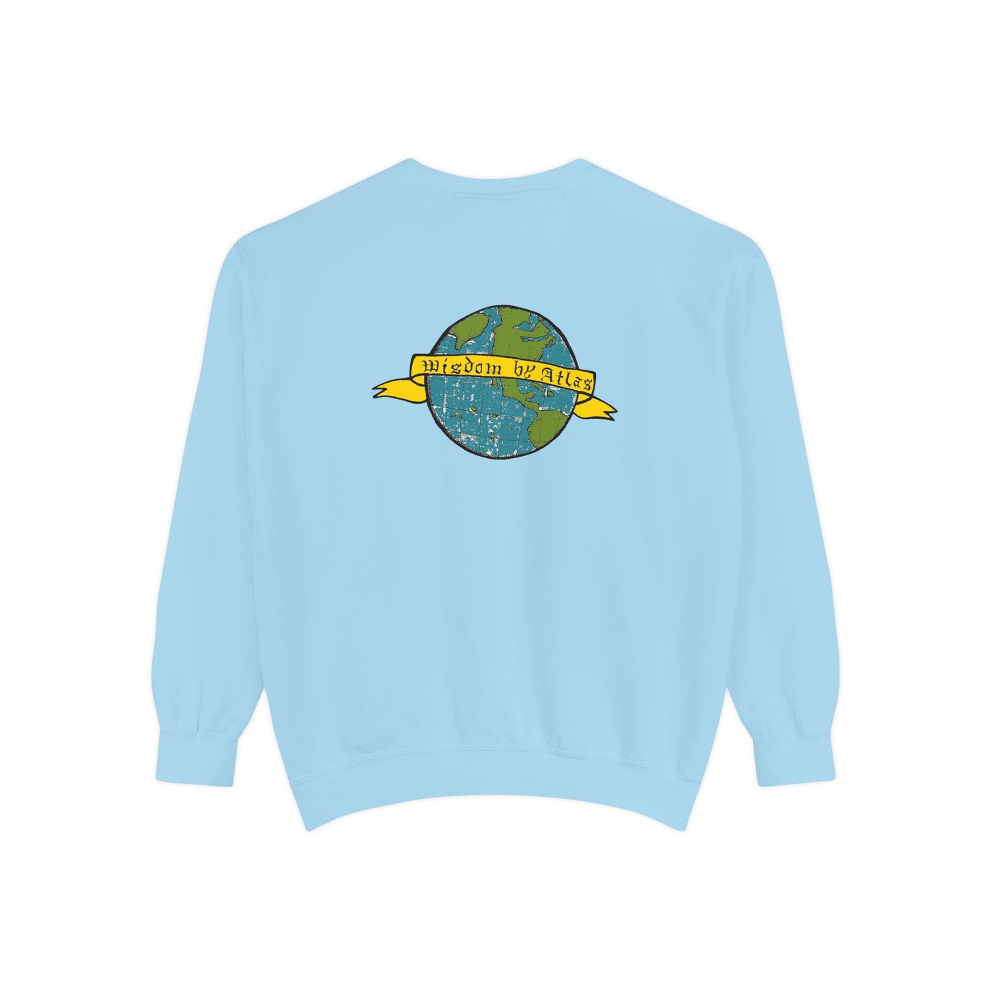 Pinocchio Trump Face Sweatshirt — 'Fixing the Planet' Earth Graphic Pullover