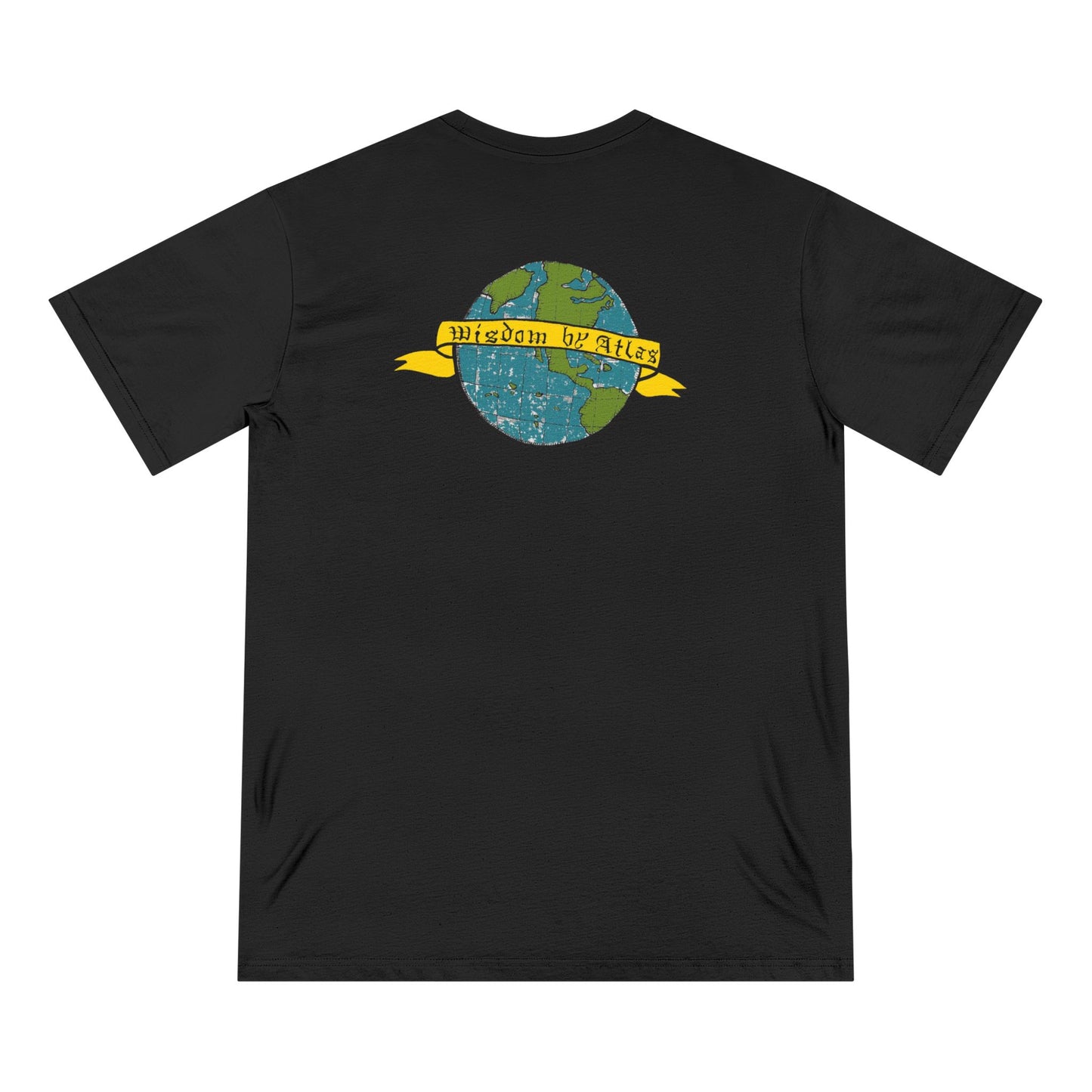 Organic Staple T-Shirt — Earth Love Graphic Tee with Rainbow & 'We're In It' Back Print