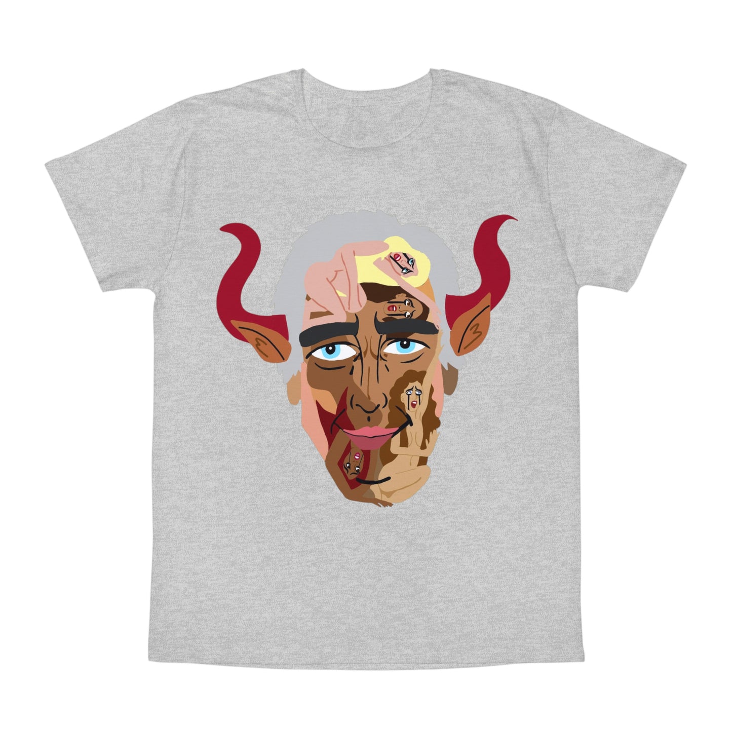 Iconic Devil Face T‑Shirt — Epstein