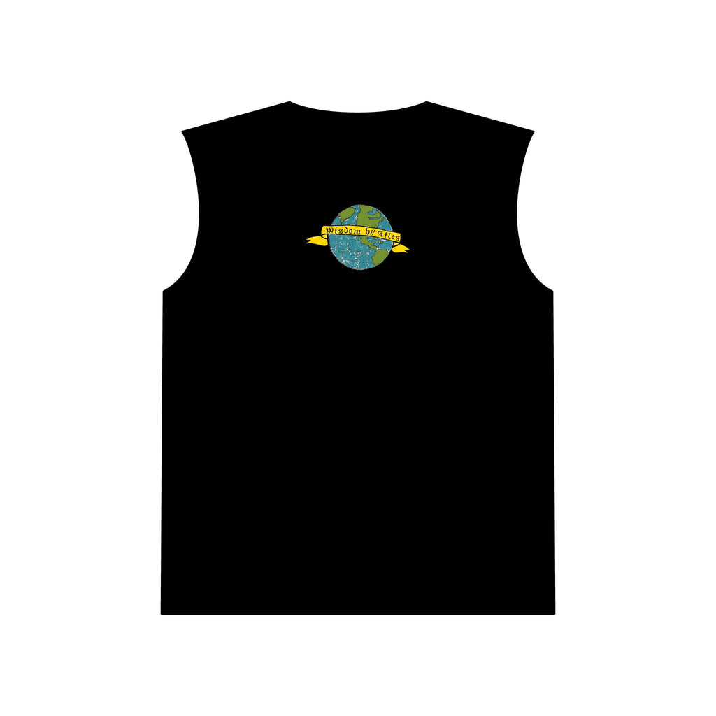 Colorful Graphic Muscle Tank, Unisex Sleeveless Shirt, Summer Apparel, Trendy Gym Wear, Casual Fashion Top, Gift for Him/Her