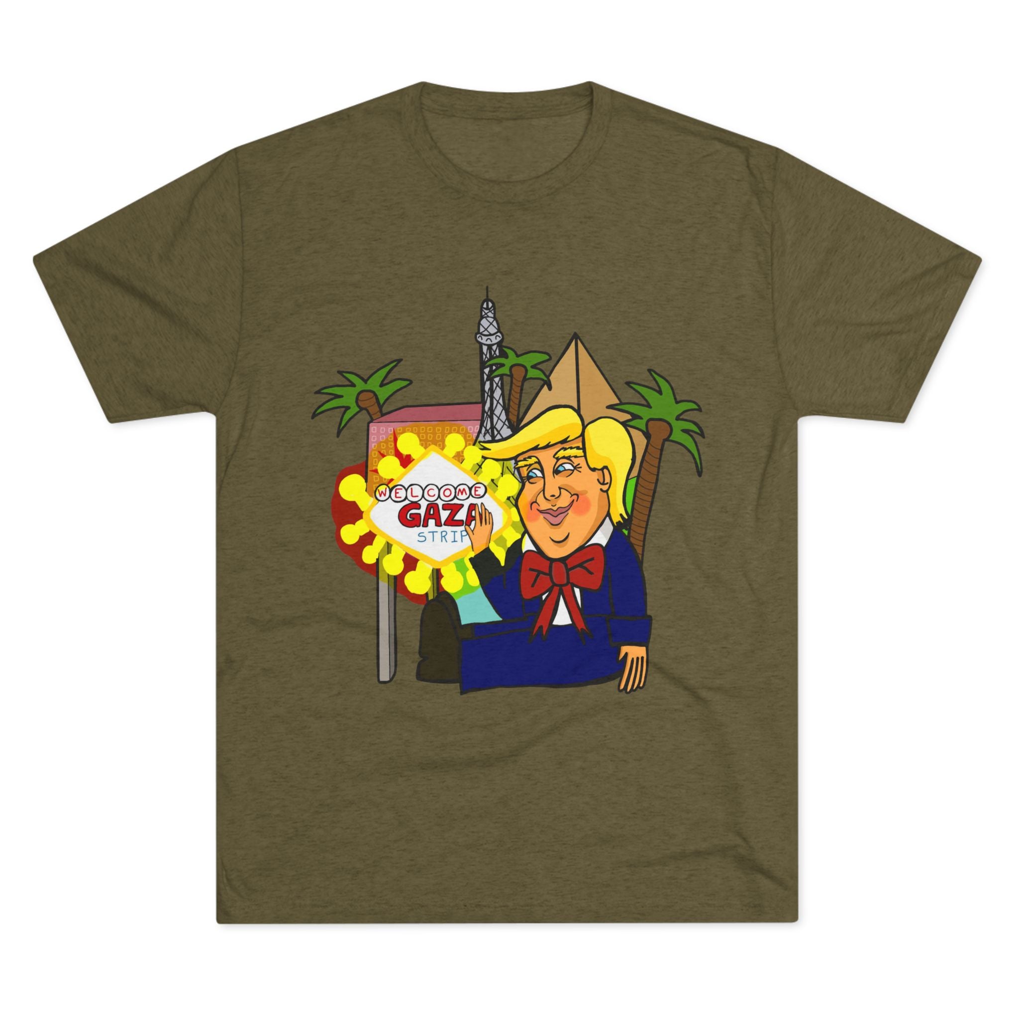 Funny Trump Vegas Parody T-Shirt – "Wisdom by All" Graphic Tee