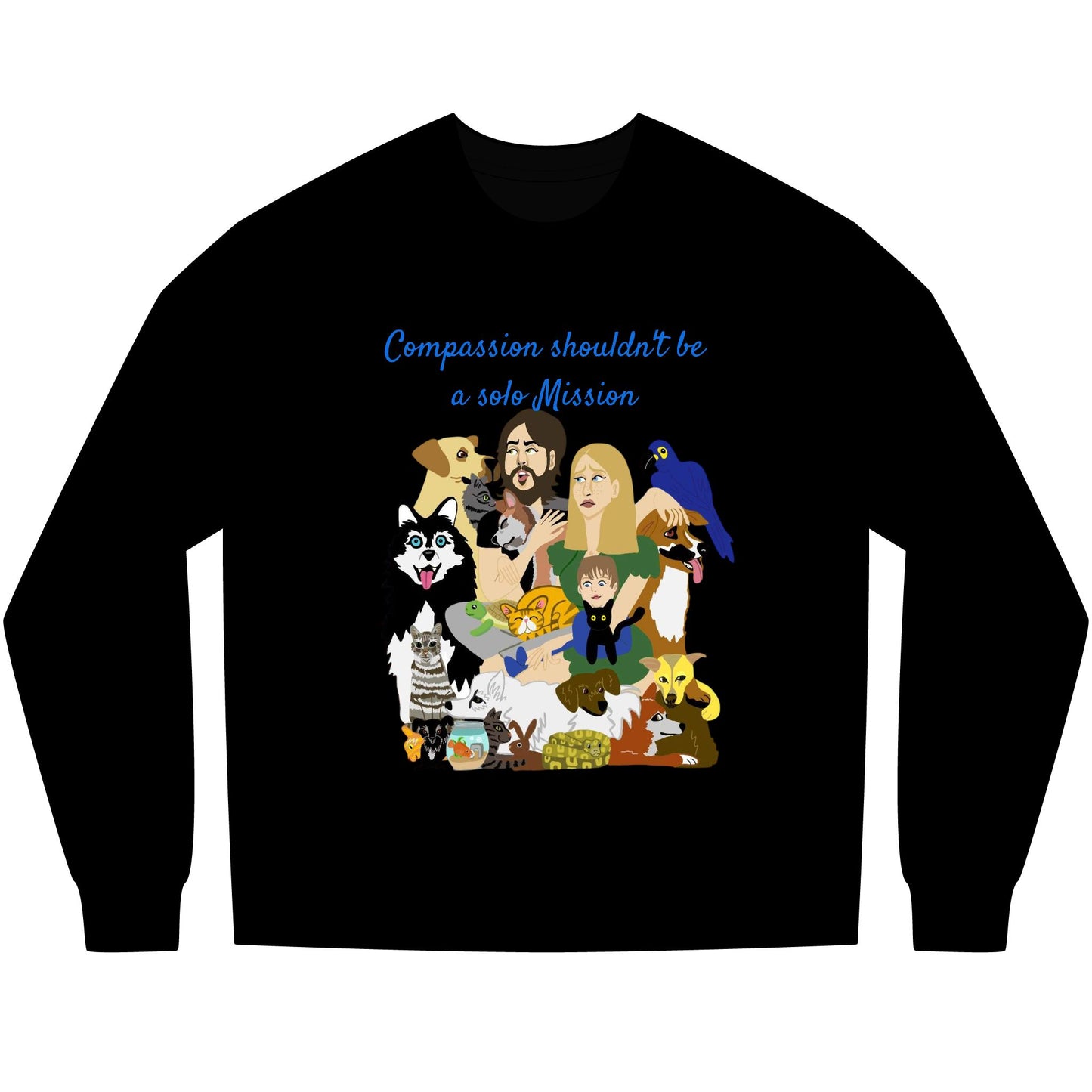 Compassion Solo Mission Long Sleeve Tee