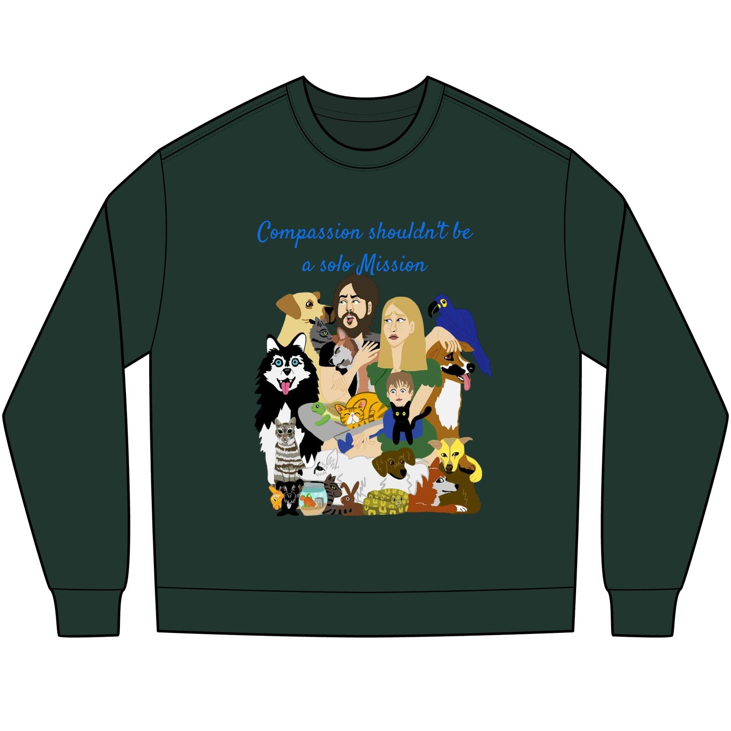 Compassion Solo Mission Long Sleeve Tee