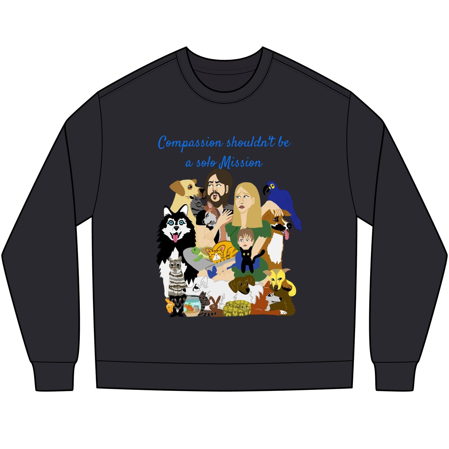 Compassion Solo Mission Long Sleeve Tee
