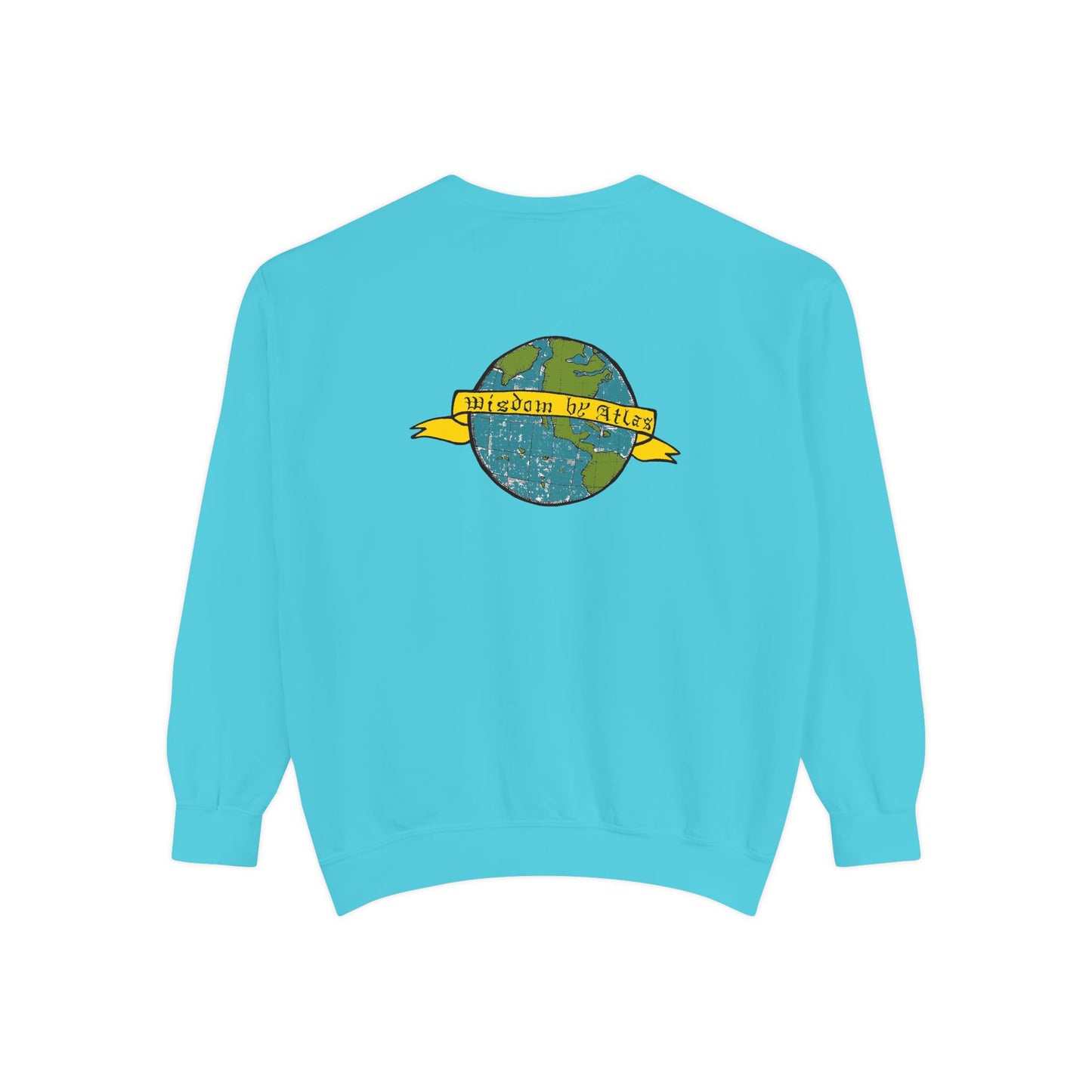 Pinocchio Trump Face Sweatshirt — 'Fixing the Planet' Earth Graphic Pullover