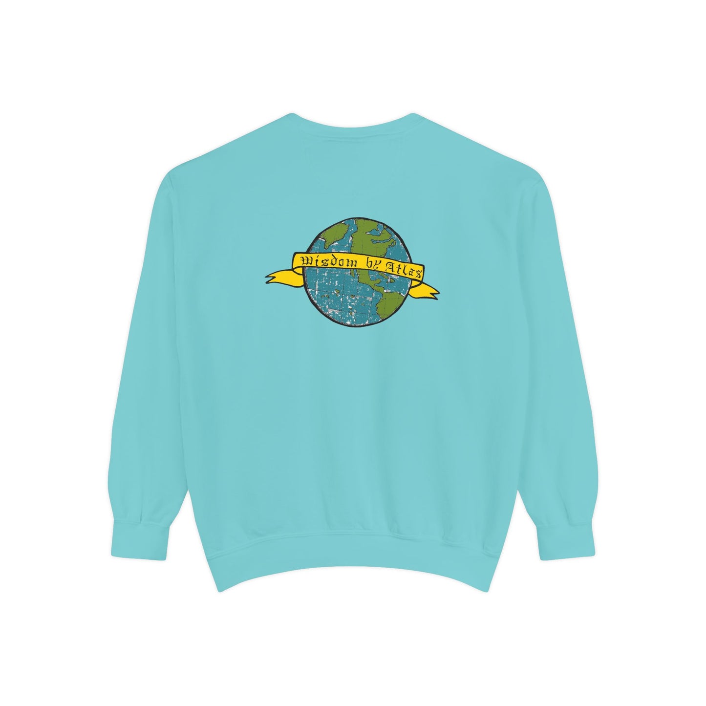 Pinocchio Trump Face Sweatshirt — 'Fixing the Planet' Earth Graphic Pullover