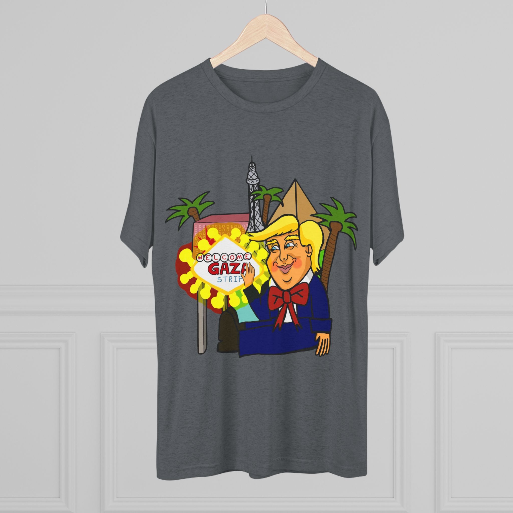 Funny Trump Vegas Parody T-Shirt – "Wisdom by All" Graphic Tee