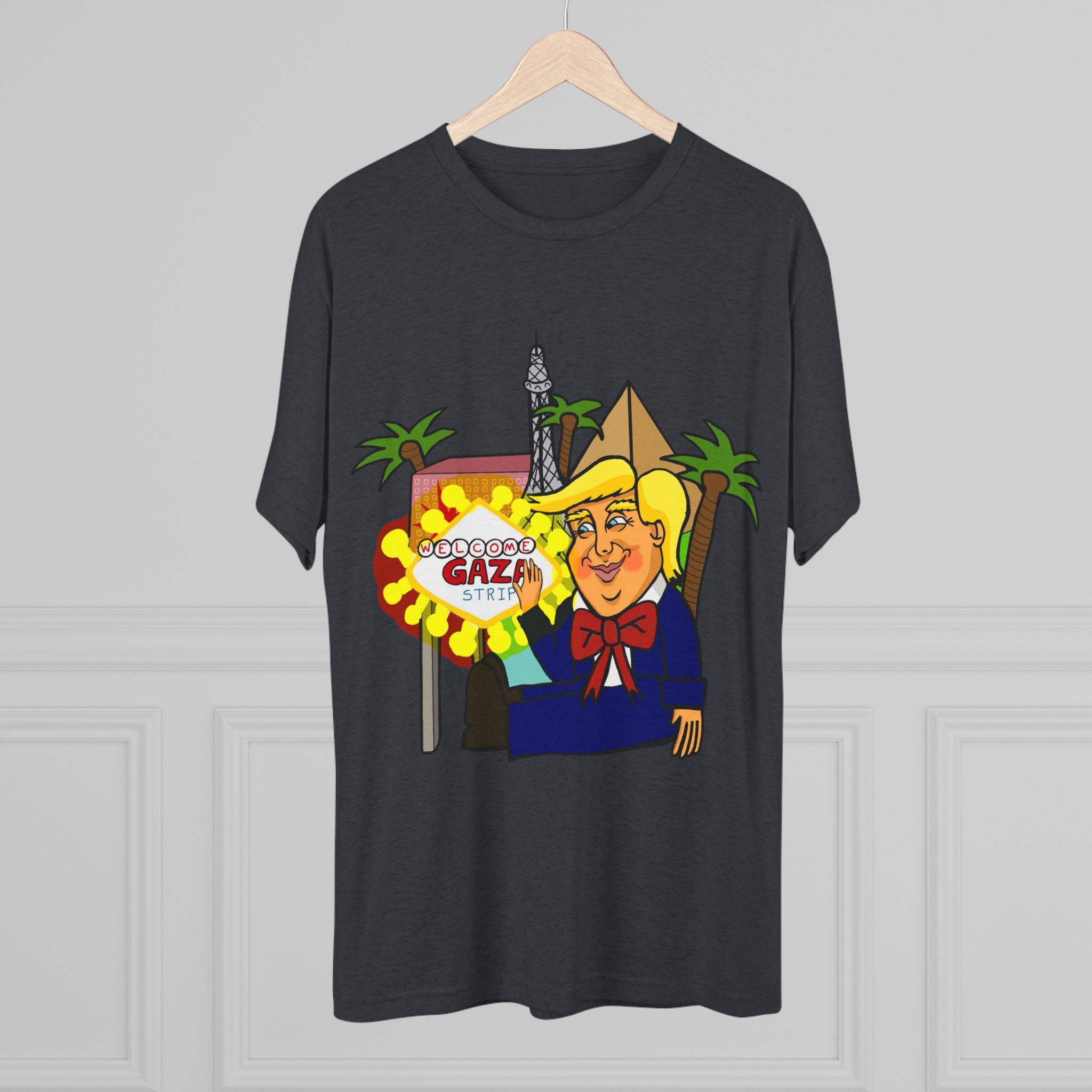 Funny Trump Vegas Parody T-Shirt – "Wisdom by All" Graphic Tee