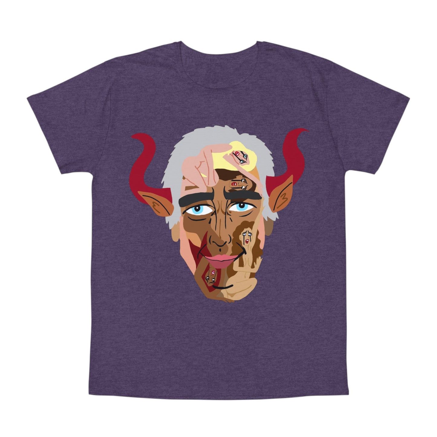 Iconic Devil Face T‑Shirt — Epstein